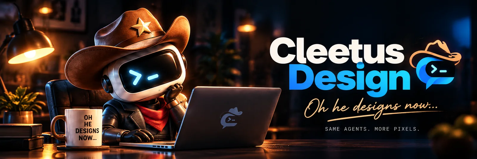Cleetus Design promotional banner